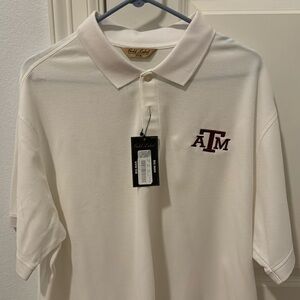 Gold Label Round-tree and York NCAA Texas A & M Aggie Polo 2XL BIG